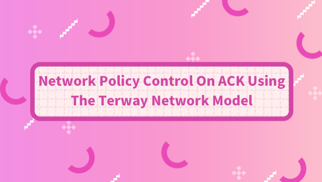 Network Policy Control on ACK Using the Terway Network Model