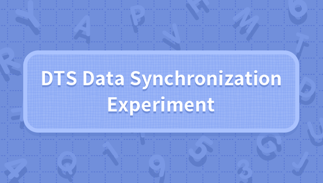 DTS Data Synchronization Experiment