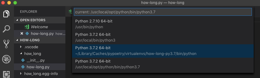 choose python